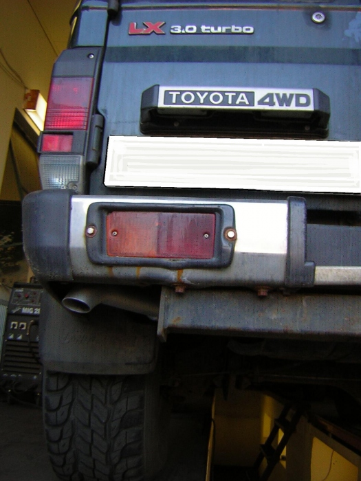 Toyota 4WD kipufogó cső szerelés