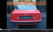 Audi S4 5 cyl. 2.2 20V sport kipufogó dob hang