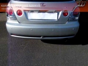 Lexus IS 200 elhasználódott gyári hátsó kipufogódob hang